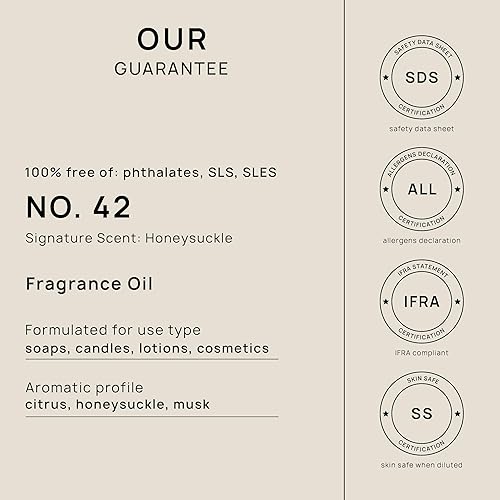 Miniatura 392 de VINEVIDA [4 onzas] Aceite de fragancia de madera de teca de caoba para fabricación de velas y fabricación de jabón, aromas de velas prémium para