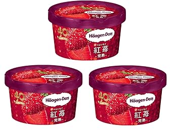 いちご　1204040 クリスマス限定SALE Amazon.co.jp: ハーゲン ダッツ 紅苺 (べにいちご) -完熟