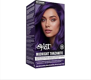 Midnight Complete Kit | Hair Dye | Semi-Permanent | Long Lasting | Vegan and Cruelty-Free (Midnight Tanzanite)