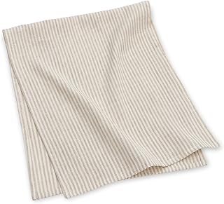 Cadeau屋｜フェイスタオル リネン 100% 33×83㎝ ナチュラルストライプ 速乾 吸水 天然素材 アウトドア スポーツ 旅行 生成り