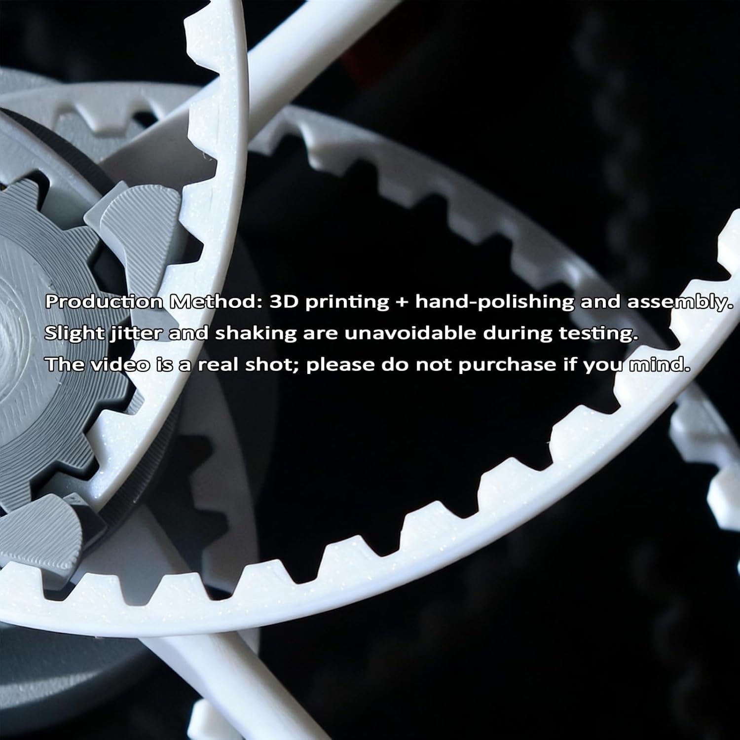 Model przekładni z nadrukiem 3D, mechaniczne ozdoby na biurko z gwiazdą, zestaw montażowy DIY, dynamiczna mechaniczna ścieżka gwiazd z interfejsem DC5.5 2.1, do kreatywnych prezentów