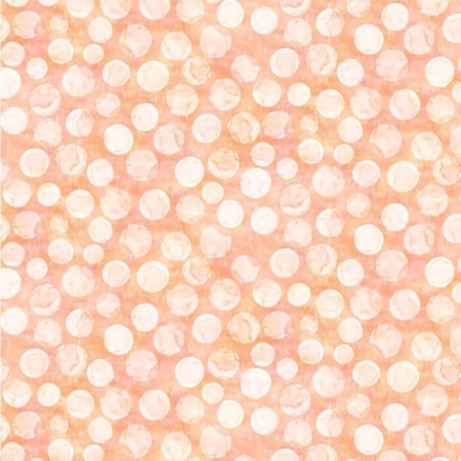 Michael Miller Be Kind to Everything That Grows by Emma Schonenberg DDC9772 Peach Be Kind Dots BTY