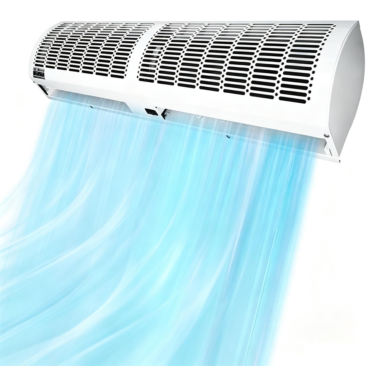 GYQSSD Wall Mounted Air Curtains for Doors 90cm/35.4In-White