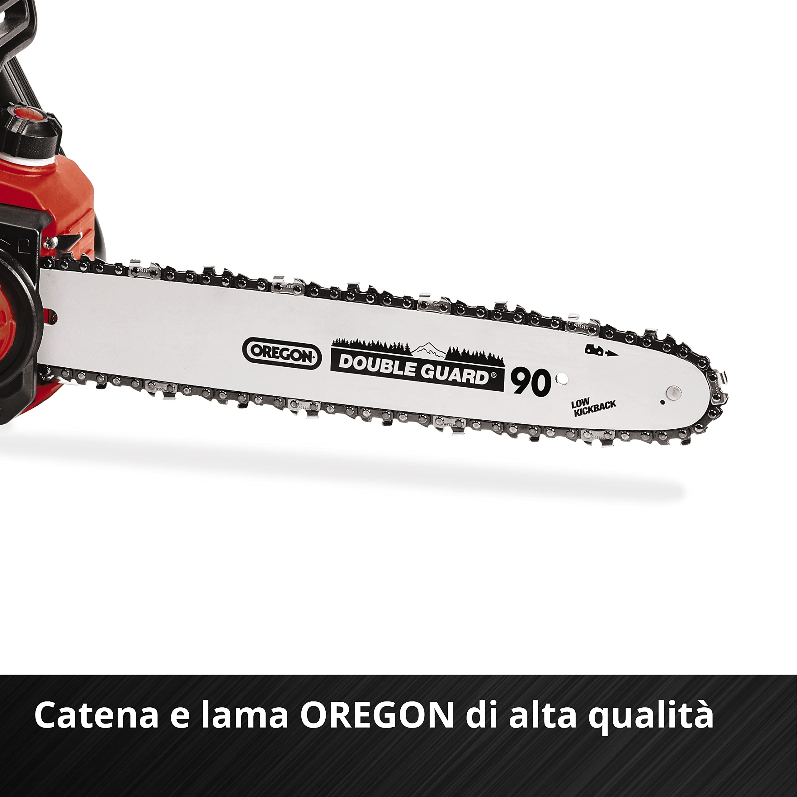 Einhell Professional GP-LC 36/35 Li-Solo Elettrosega a batteria Power X-Change (36V - 2x18V, Barra 35 cm, taglio 33 cm, vel, catena 15 m/s, serbatoio olio 115 mL, senza batteria e caricabatteria)