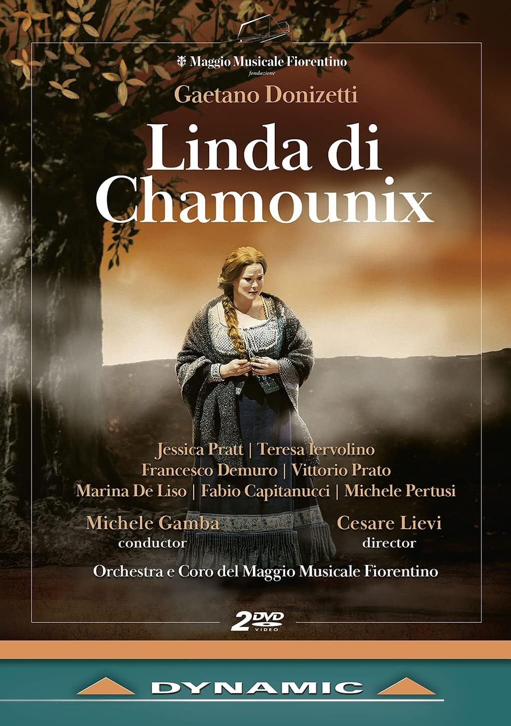 Donizetti: Linda Di Chamounix [Orchestra e Coro del Maggio Musicale Fiorentino; Jessica Pratt; Michele Gamba] [Dynamic: 37911] [DVD]