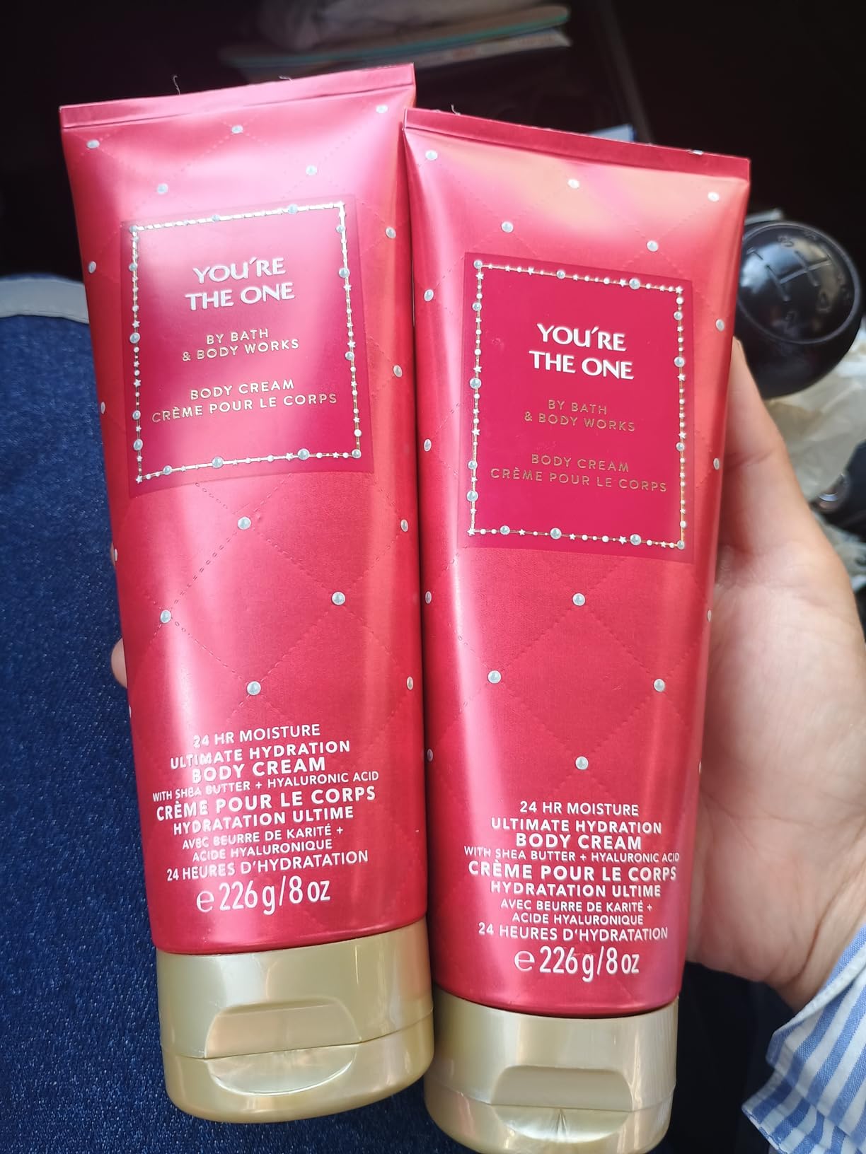 Bath & Body Works Bath and Body Works Gift Set of of 2 - 8 oz Body Cream - (You're the One)
