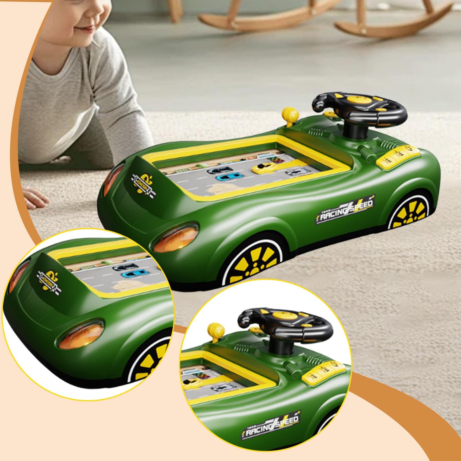 Giocattolo volante per ragazzi, giocattolo educativo per feste, regali di compleanno, gioco di competizione interattivo, gioco di guida di auto da