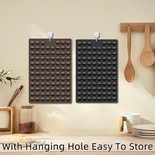 Vista 26 de 2 moldes de silicona, moldes de golosinas para perros, para hornear, moldes antiadherentes para huesos de perro para chocolate, dulces, pudín