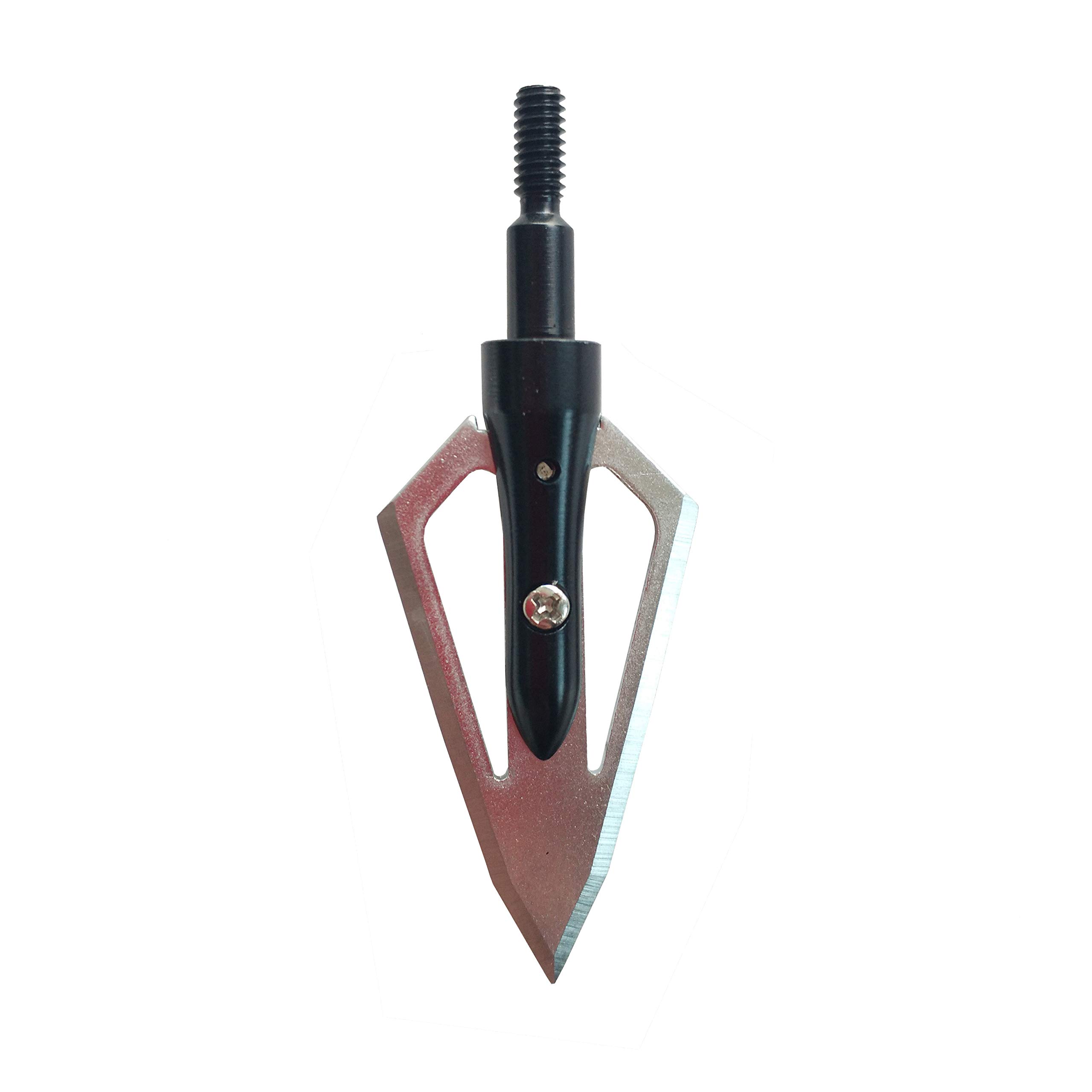 SHARROW 12pcs Pointe de Flèche 2 Lames 100Grains Têtes de Flèche à Lame avec Broadheads Box pour Flèches d'arbalète et de Carbone - 2