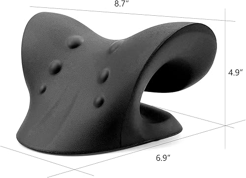 Miniatura 6 de RESTCLOUD Relajador para cuello y hombros, dispositivo de tracción cervical para aliviar el dolor de la articulación temporomandibular