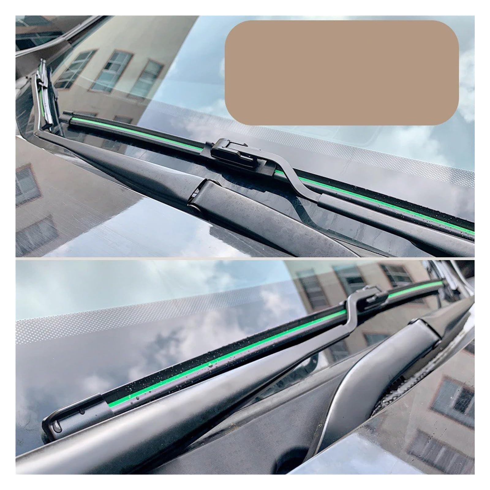 Limpia Parabrisas 2 Escobillas Limpiaparabrisas Delanteras para Isuzu para D-MAX 2002-2023 Accesorios Parabrisas Escobillas Limpiaparabrisas(Black,2020-2023)
