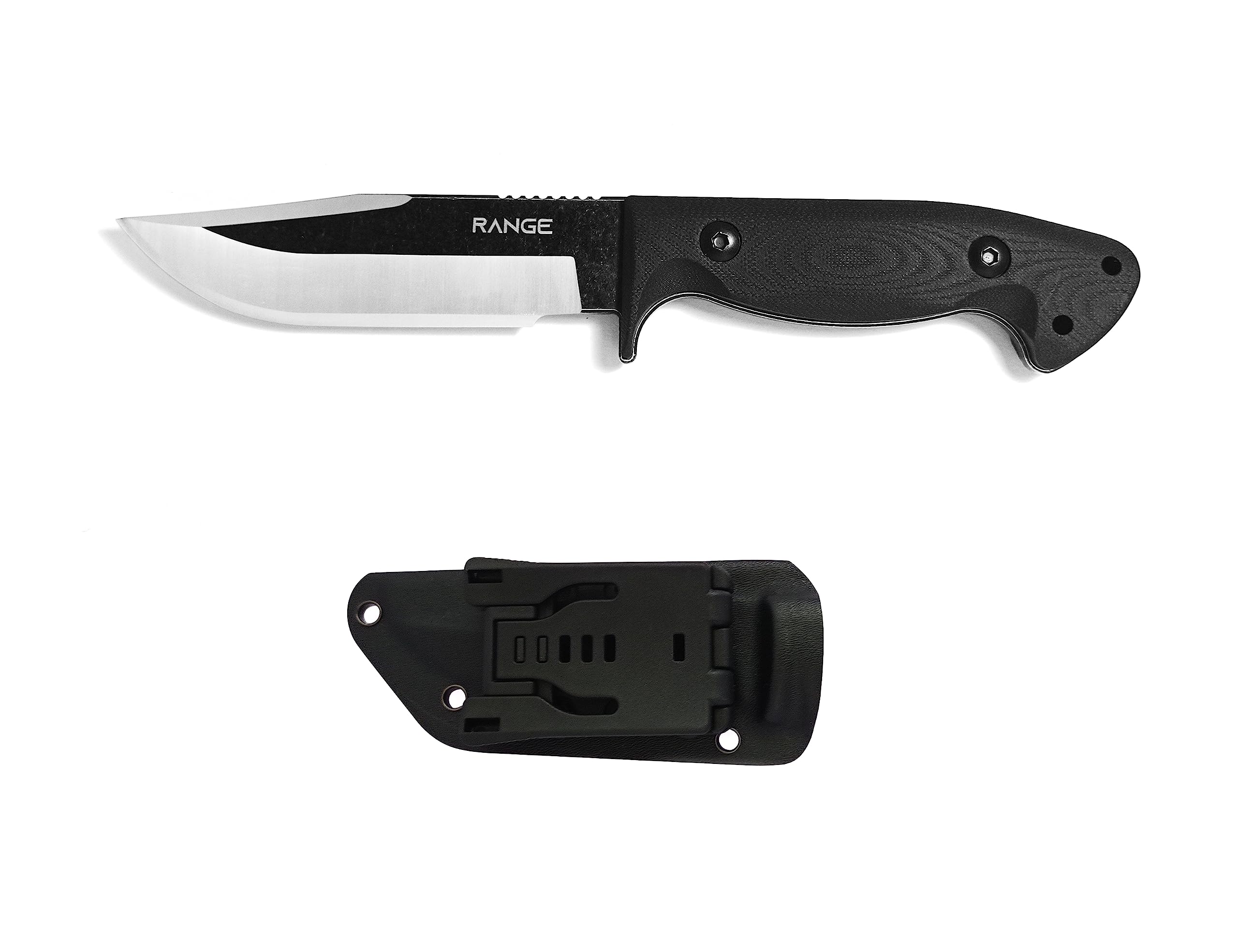 Range HK04 coltello da caccia in acciaio inox 420, 22.9 cm, 11.5 cm lama x 11.4 cm manico antiscivolo G10