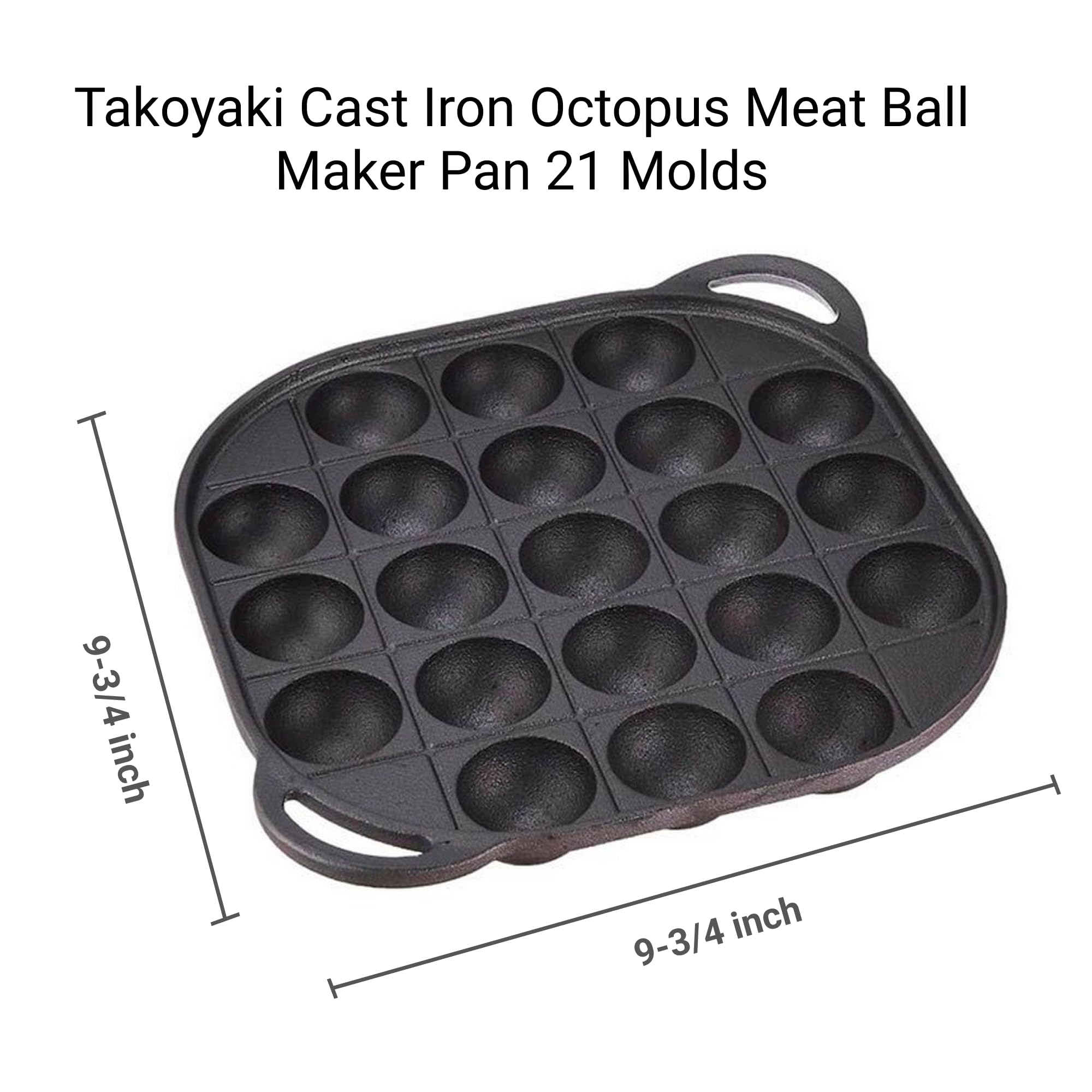 takoyaki7 Amazon.com: JB HOME COLLECTION, Cast Iron Takoyaki & Aebleskiver