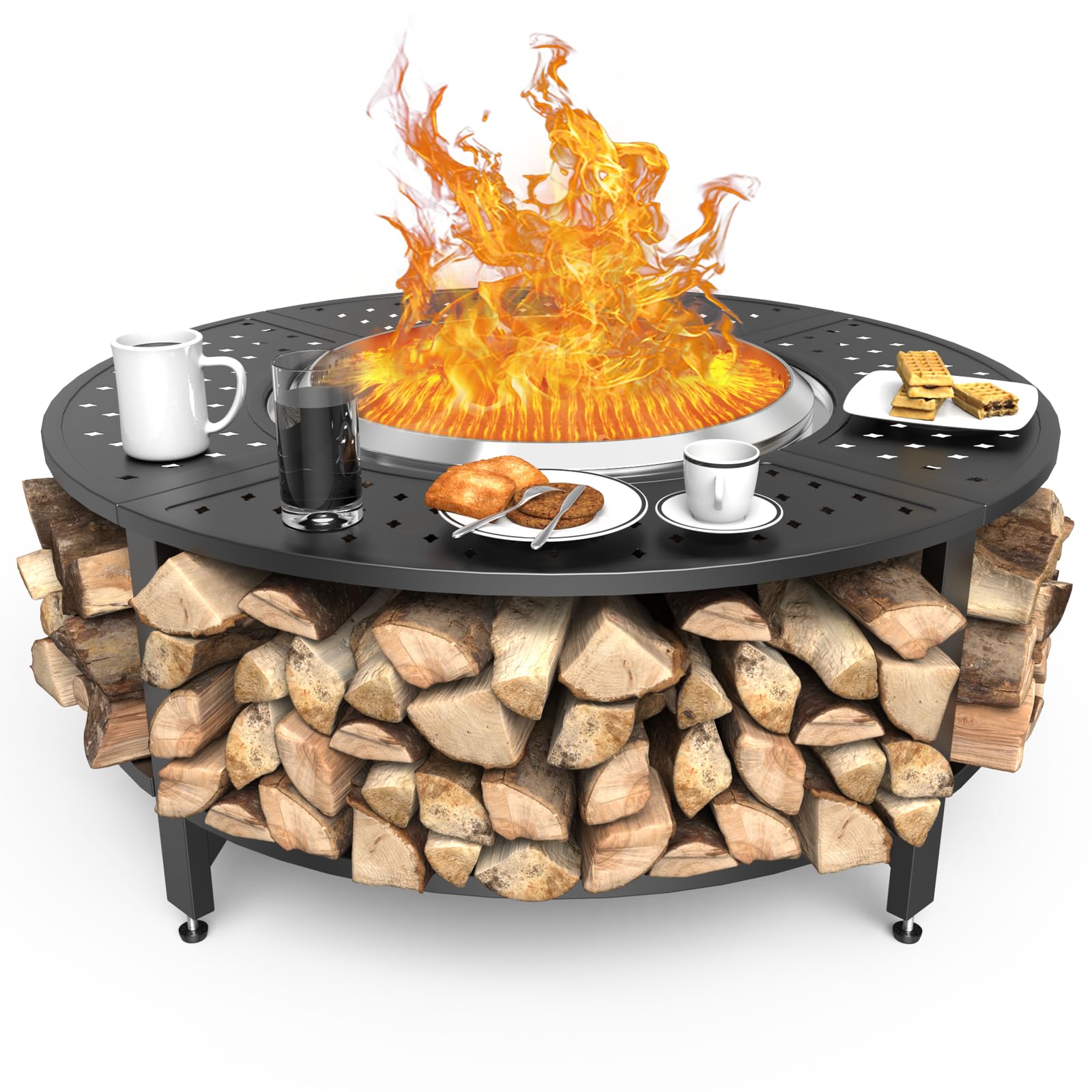 LOGOS FIRE TABLE + QUATTRO POD（STAND）SET Amazon.com: Uniflasy 48
