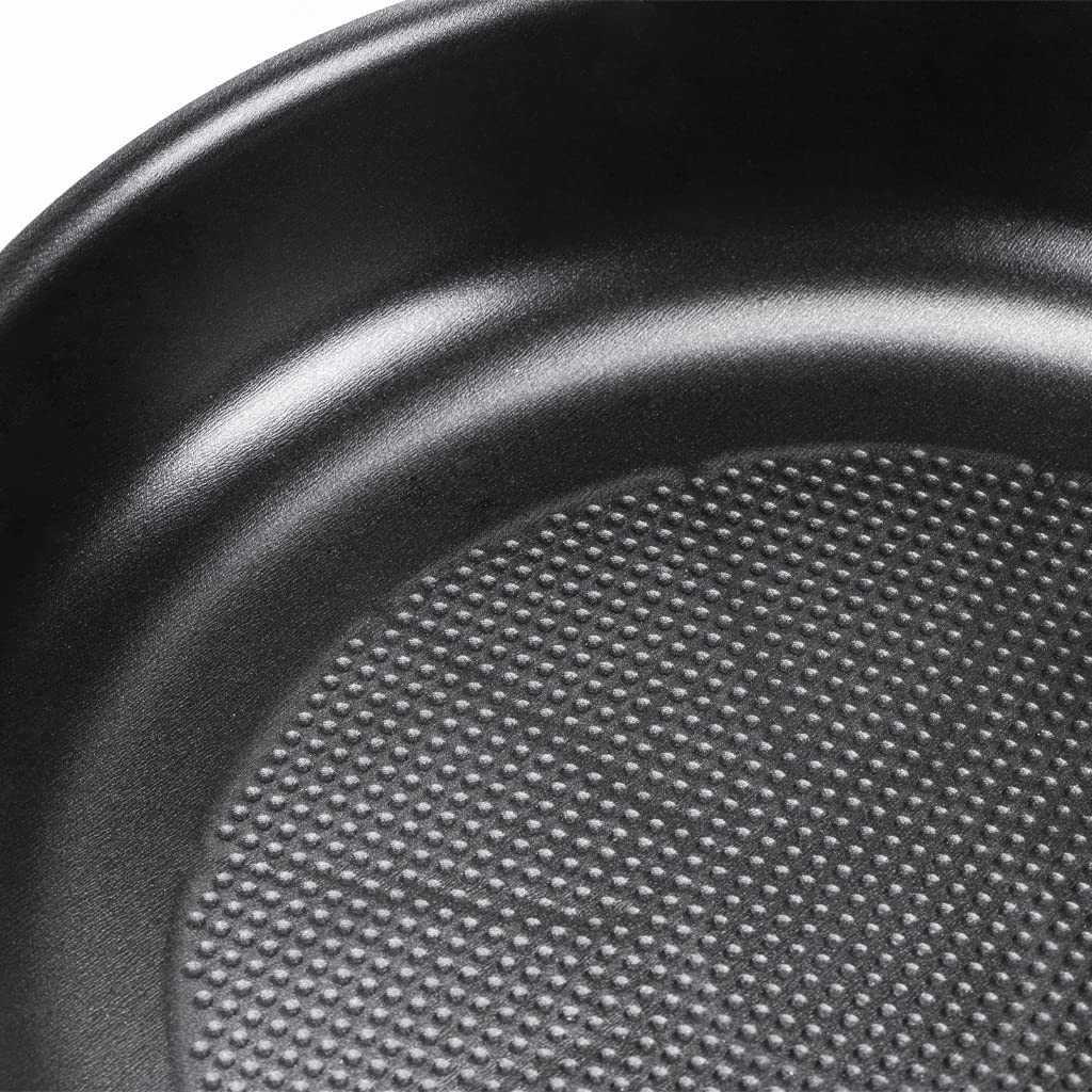 Moneta Gea Tegame a 2 Manici, 28 Cm, Alluminio 100% riciclato, per Ogni Piano Cottura Incluso l'Induzione. Made in Italy.