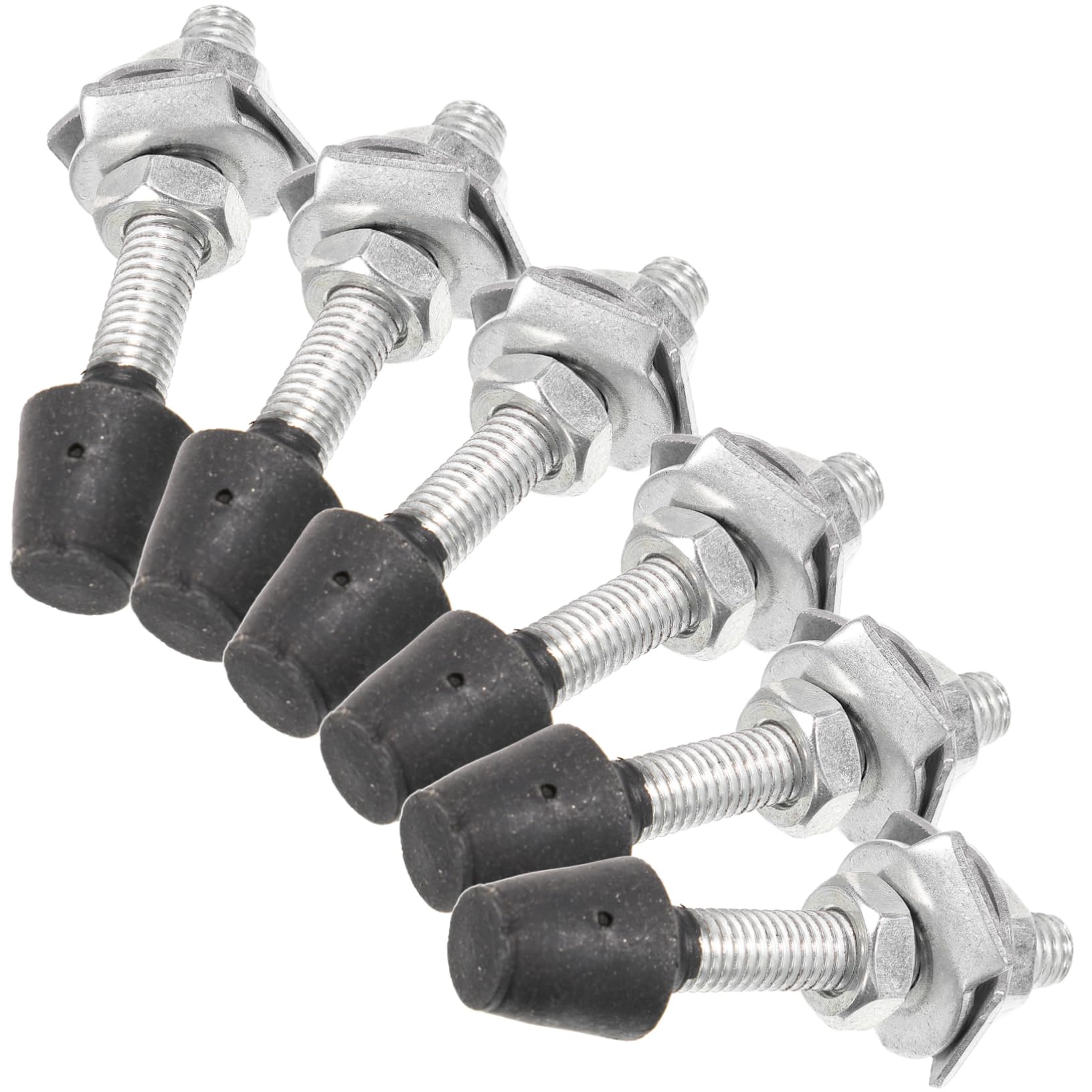 LIFKICH Woodworking Toggle Clamp Holding Screws 6pcs Zinc Plated Toggle Clamp Screws