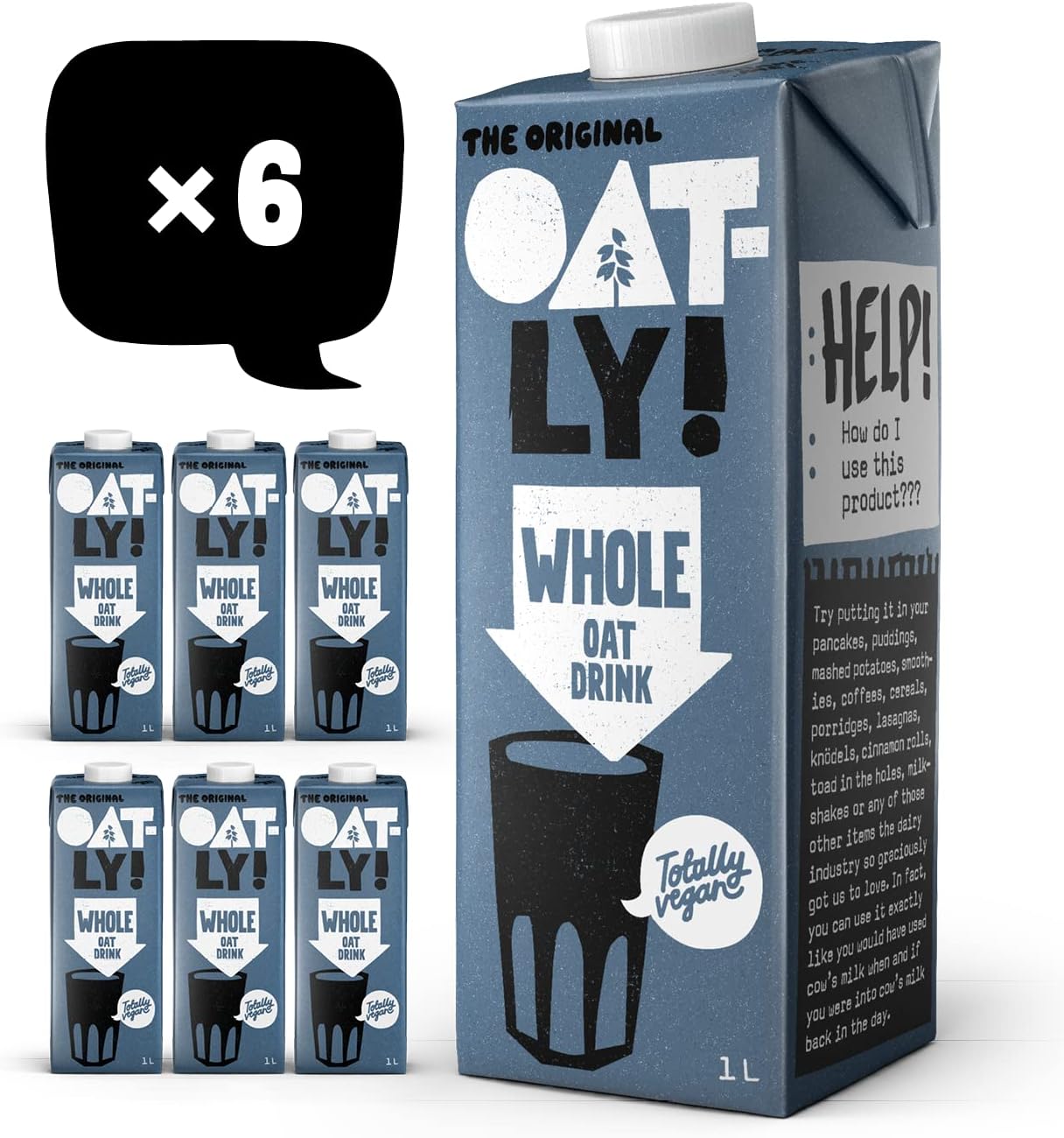 Whole Oat Drink 1 Litre (Pack of 6)