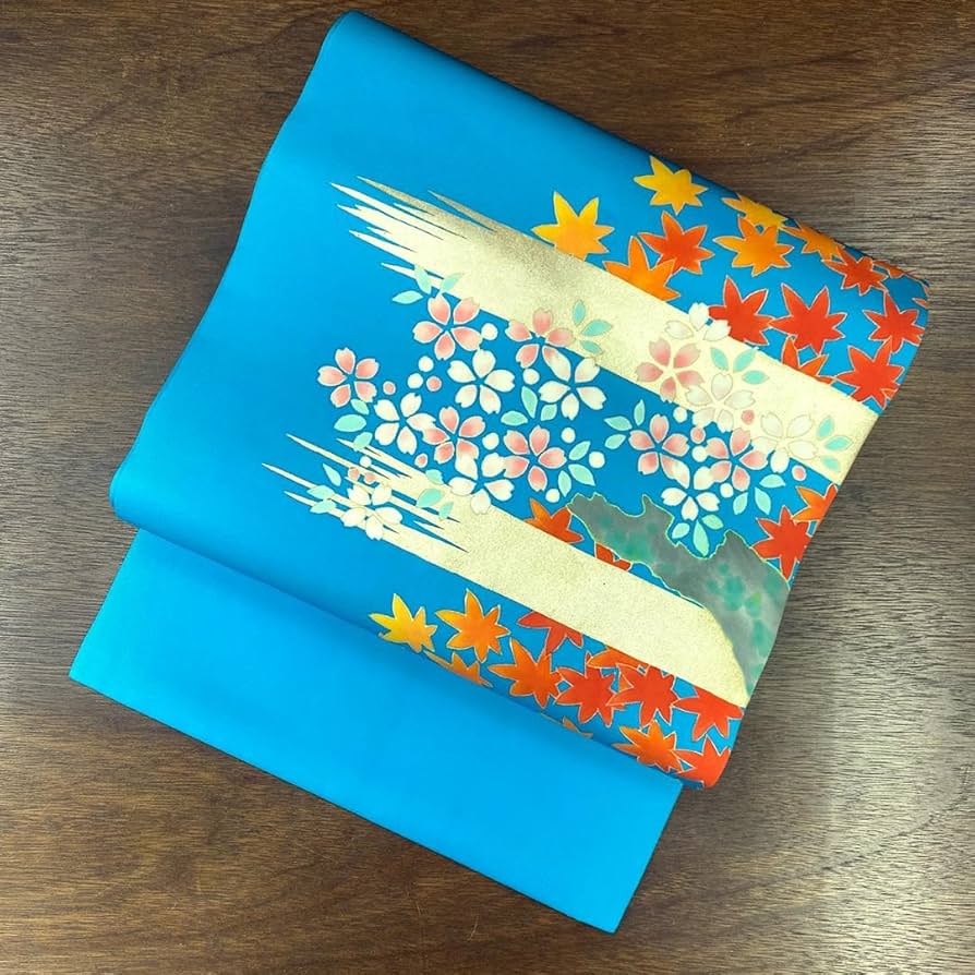 きものヱビス□ 染の北川 謹製 塩瀬地染名古屋帯