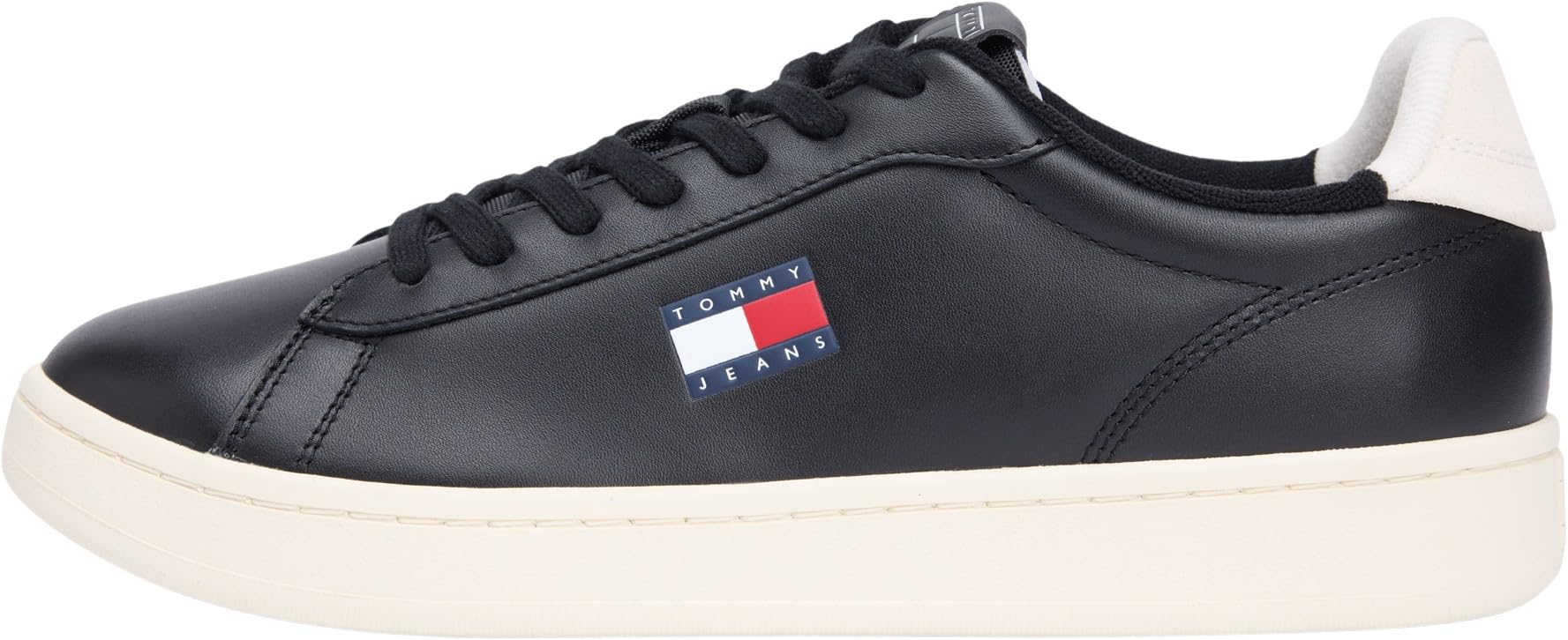 Tommy Jeans Men Archive '98 EM0EM01596 Low Top, Black (Black/Calico), 40