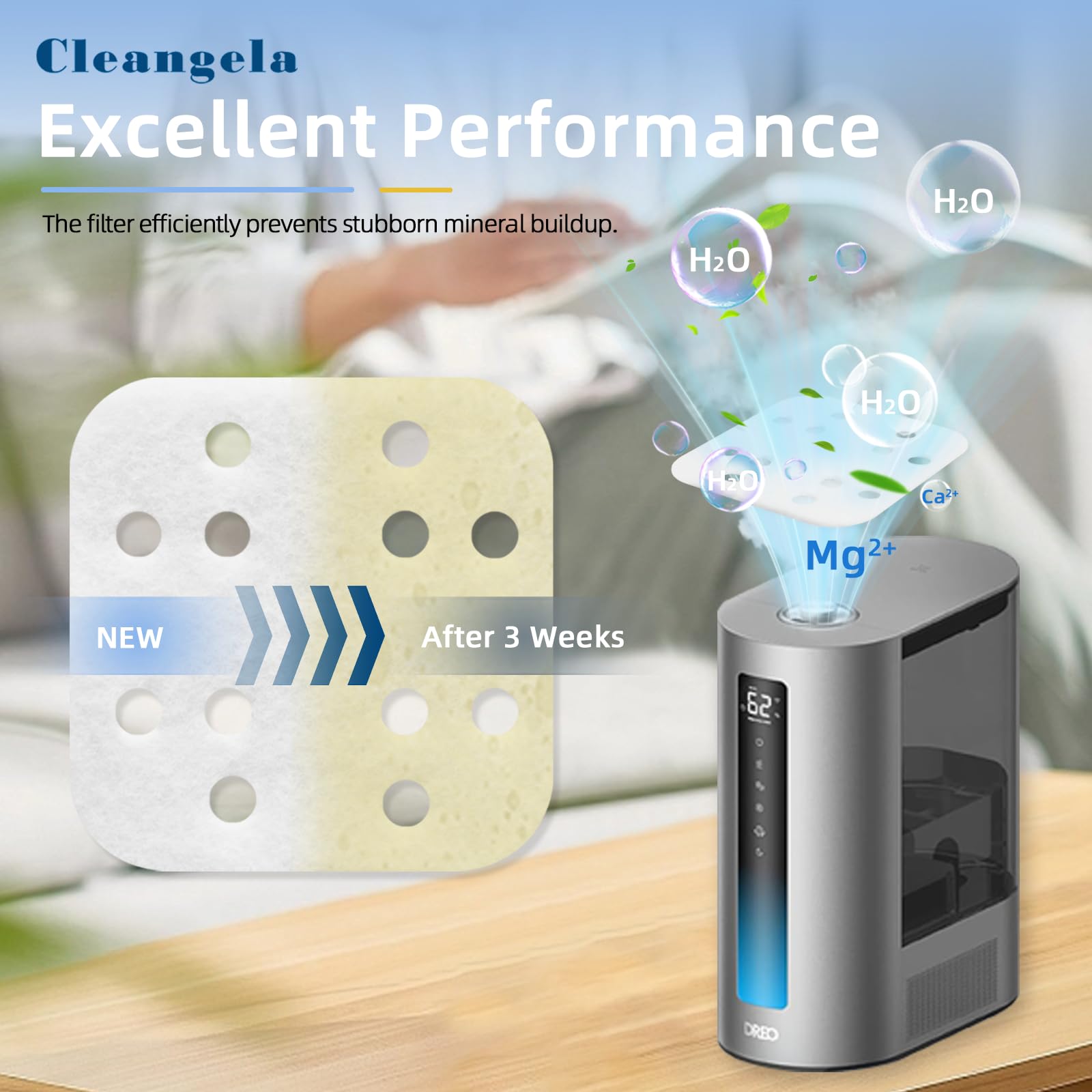 Dreo Air Conditioner 16/32Pcs Humidifier Mineral Absorption Pads For