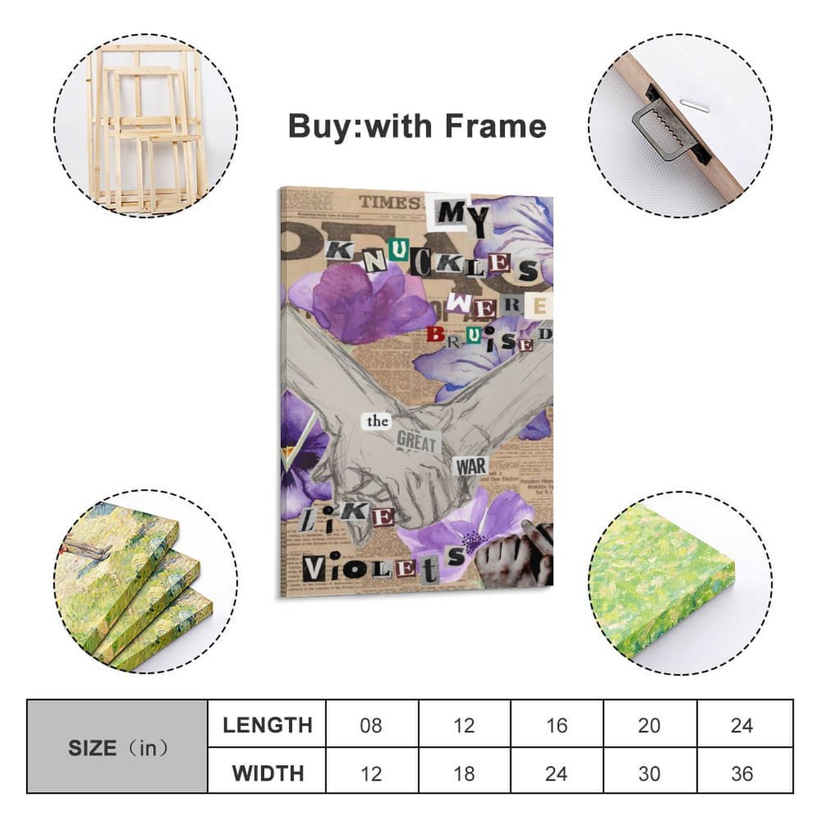 Tokio Music Hotel Bill-Kaulitz Poster Vintage Décoratif Sur Toile Pour Salon, Chambre à Coucher, Style Cadre, 60 X 90 Cm