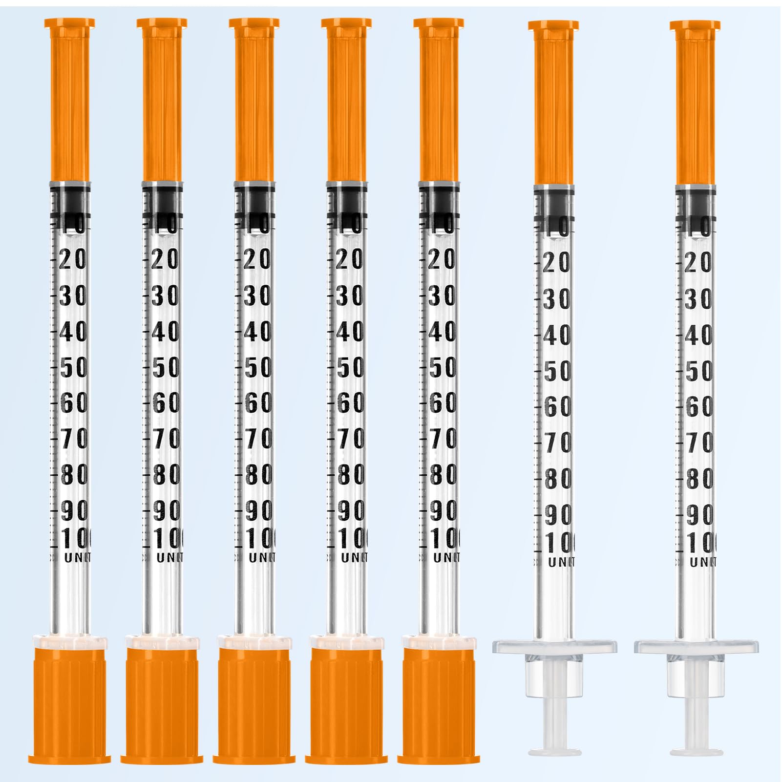 1ml 29G 1/2 Inch Syringe, Lab Syringes Individually Wrapped, Pack of 100 — Amazon image 7