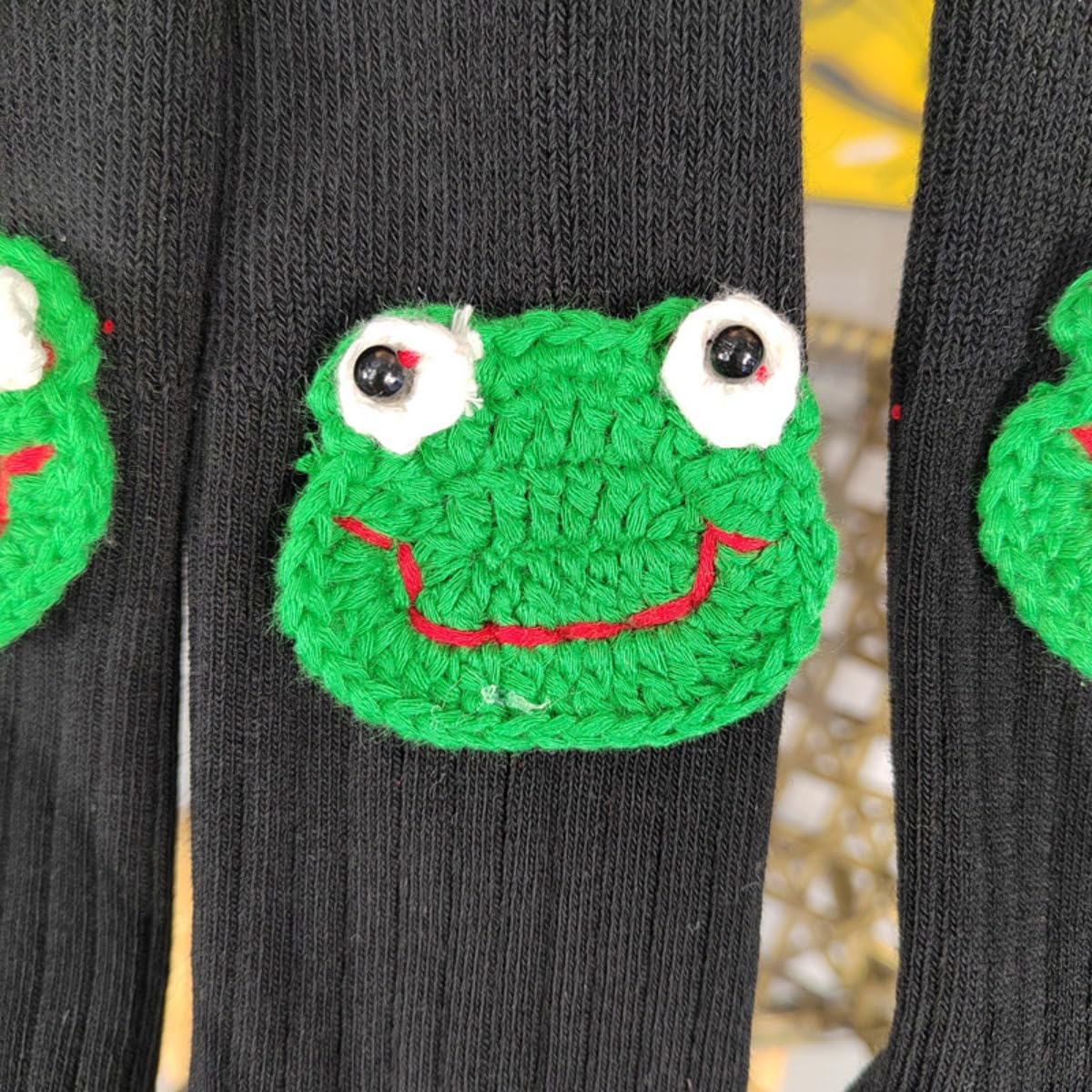 DEEPWIN Frog Socks Popular Cotton Socks Little Frog Style Mid Length Versatile Snow Boots And Socks