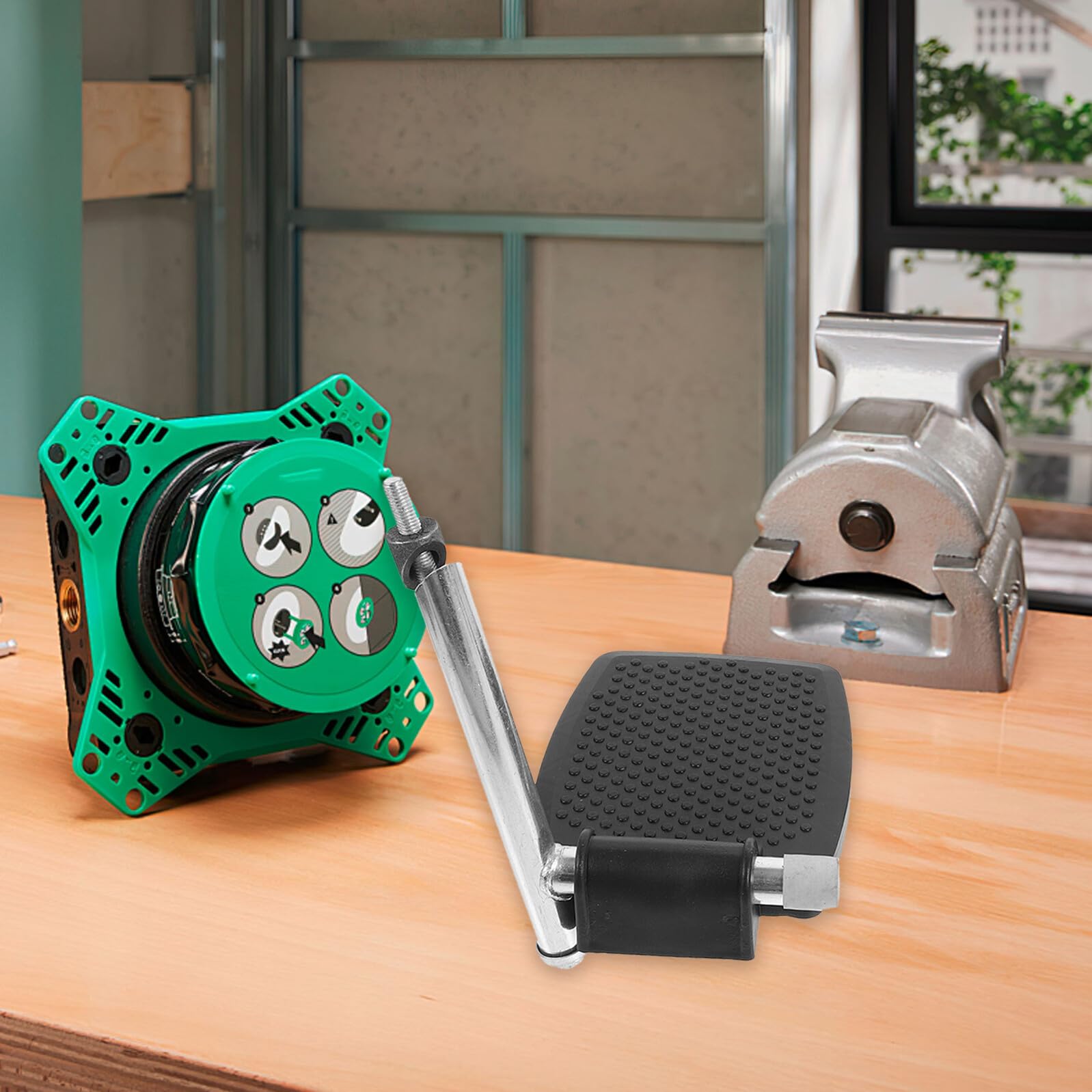 Set 2 Pezzi Poggiapiedi Girevoli per Sedia a Rotelle Pedane in ABS Plastica e Metallo Pieghevoli e Resistenti Accessori di Ricambio per Sedie da Trasporto e Sedie Elettriche