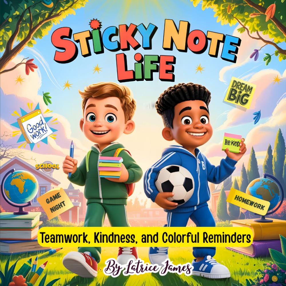 Sticky Note Life: Teamwork, Kindness, and Colorful Reminders