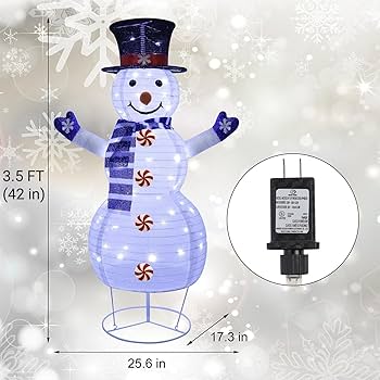 1/6ドールサイズ：ステンドグラス風パーテンション スノーホワイト Amazon.com: Juegoal Lighted Christmas Decorations, 3.5FT