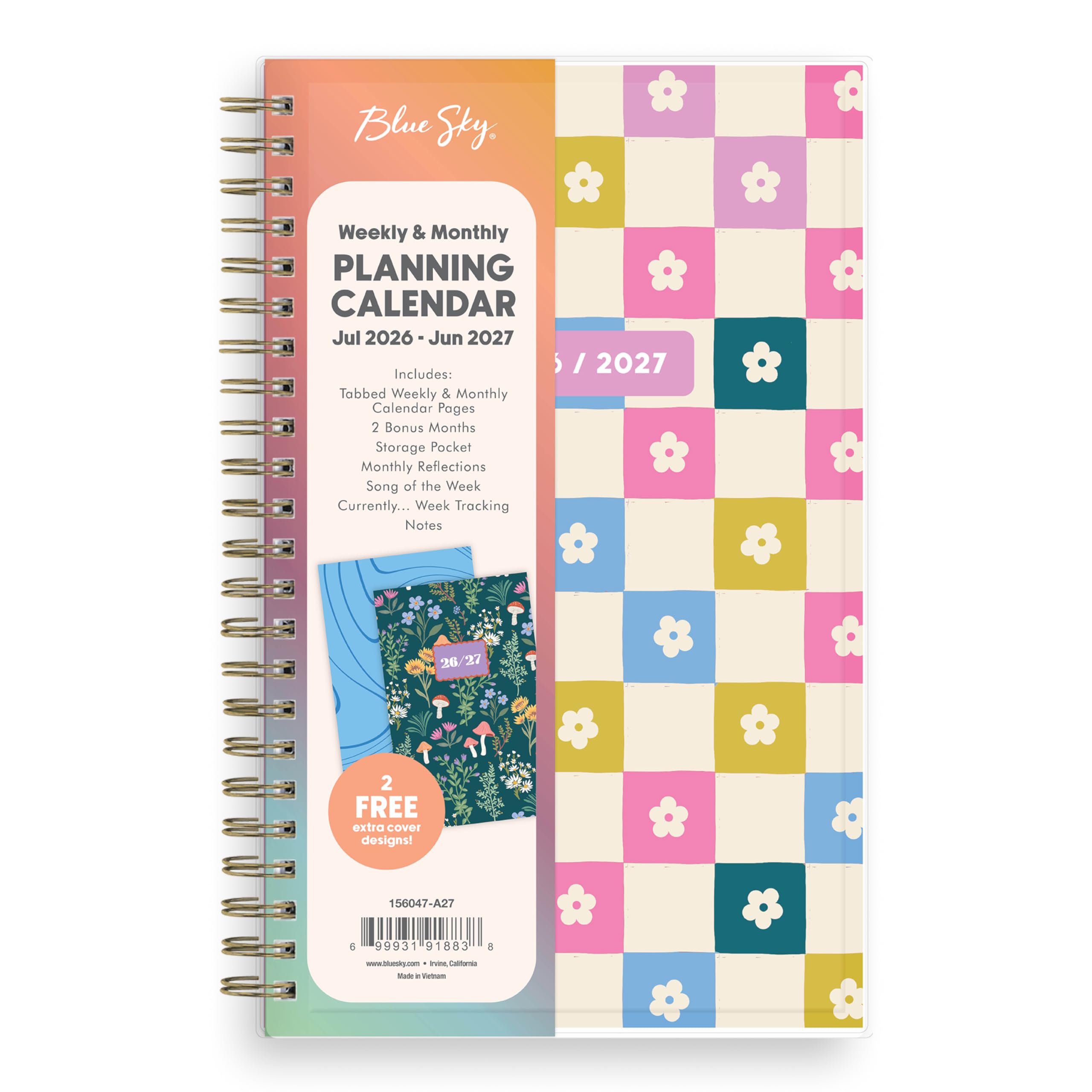 Amazon.com : Blue Sky Gen Z 2026-2027 Weekly & Monthly Academic