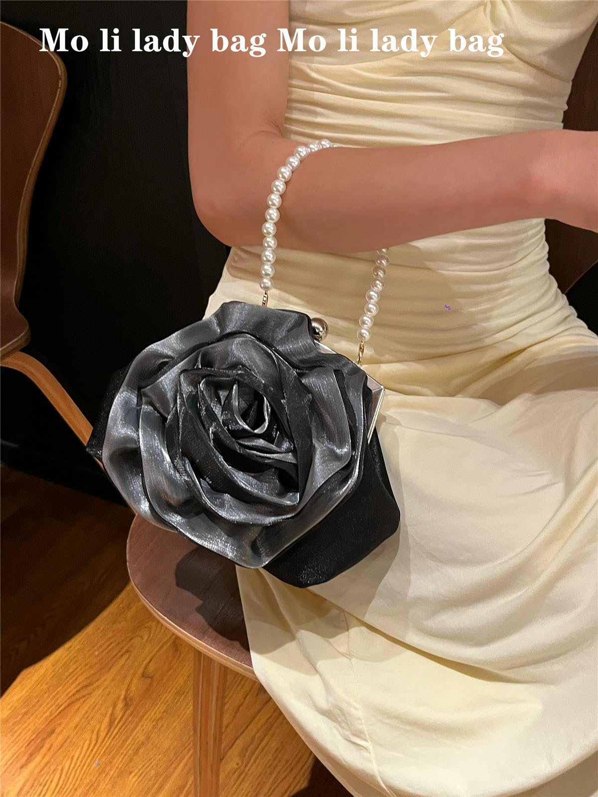 Torebka damska na imprezę, wróżka, crossbody, mała okrągła