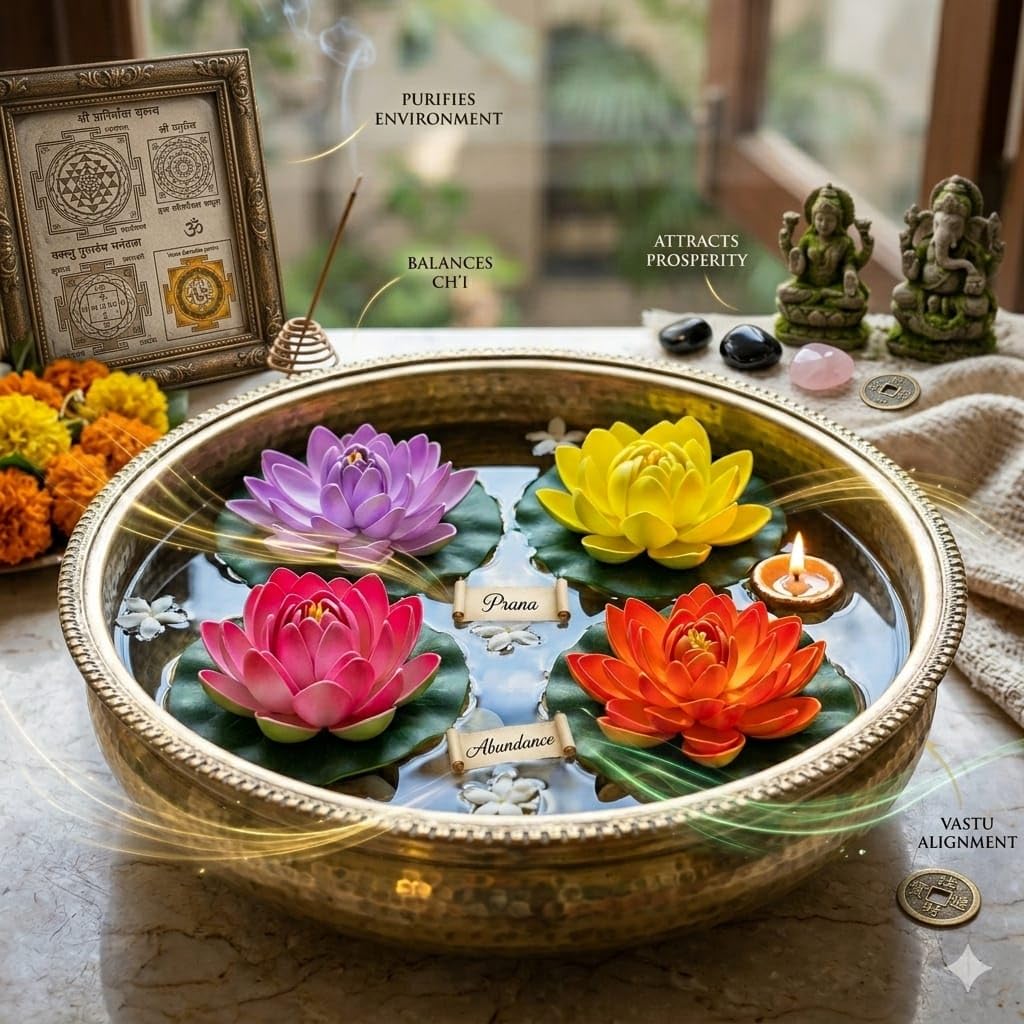 Floating Lotus Flowers - Home & Water Decor -7 Floating Lotus Flowers - Home & Water Decor -7