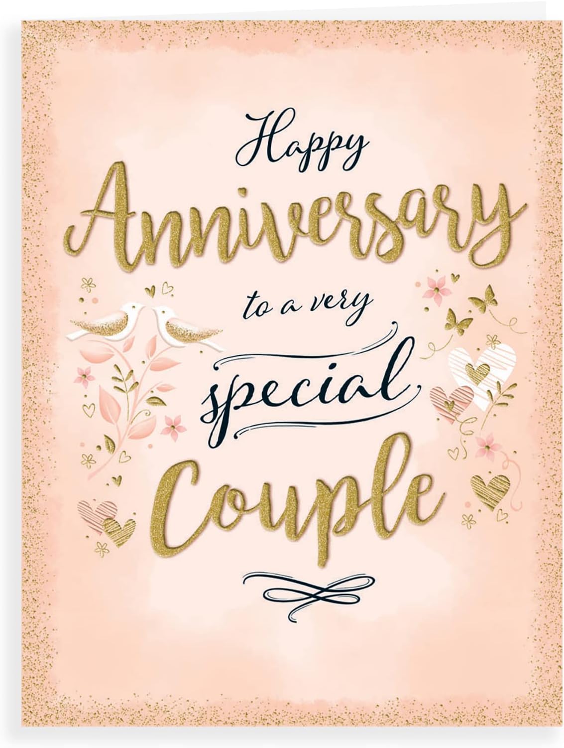 Avant Garde Studios Happy Anniversary To You Both Card - 9 x 6 inches ...