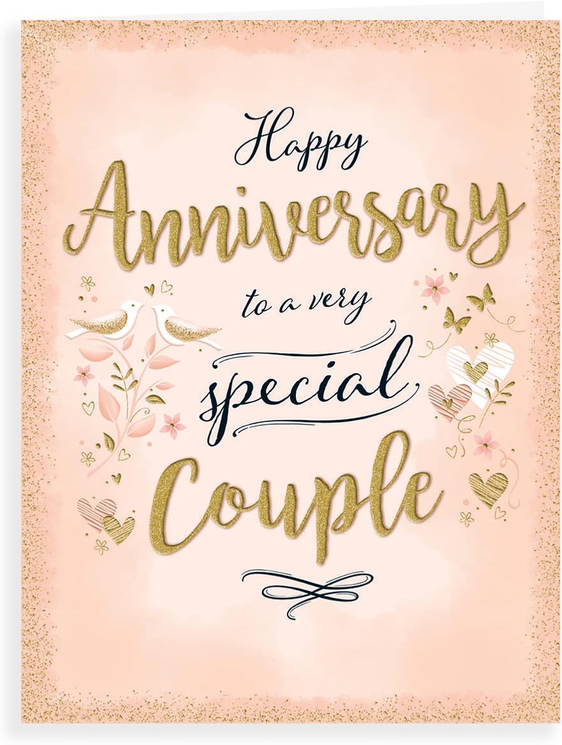 Piccadilly Greetings Jubiläumskarte 'On Your Anniversary With Love' – Hochwertige Glückwunschkarte Mit Umschlag