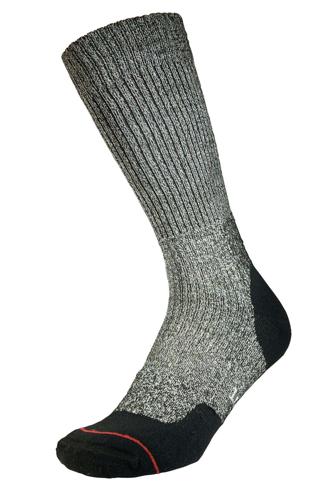 1000 Mile Men's 2033bl Walking Sock, Charcoal Marl Black, L