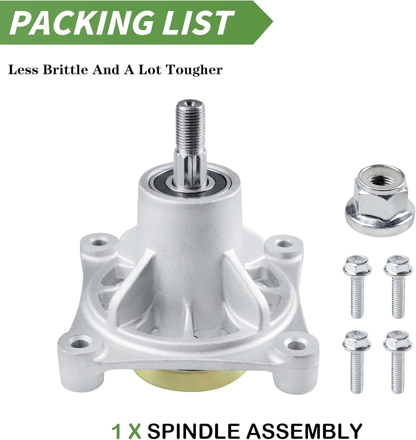 604214 Spindle Assembly for Hustler Raptor Limited Raptor Dash Series 36" 42" 52" 931741 931881 931899 931998US 932004US Zero-Turn Mowers
