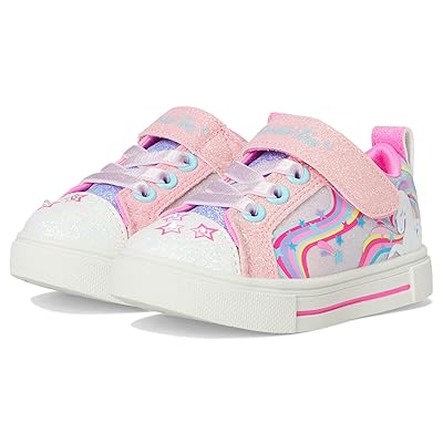 SKECHERS KIDS Twinkle Sparks Whimsical Shimmer 314818N (Toddler) Girls Shoes Pink/Multi