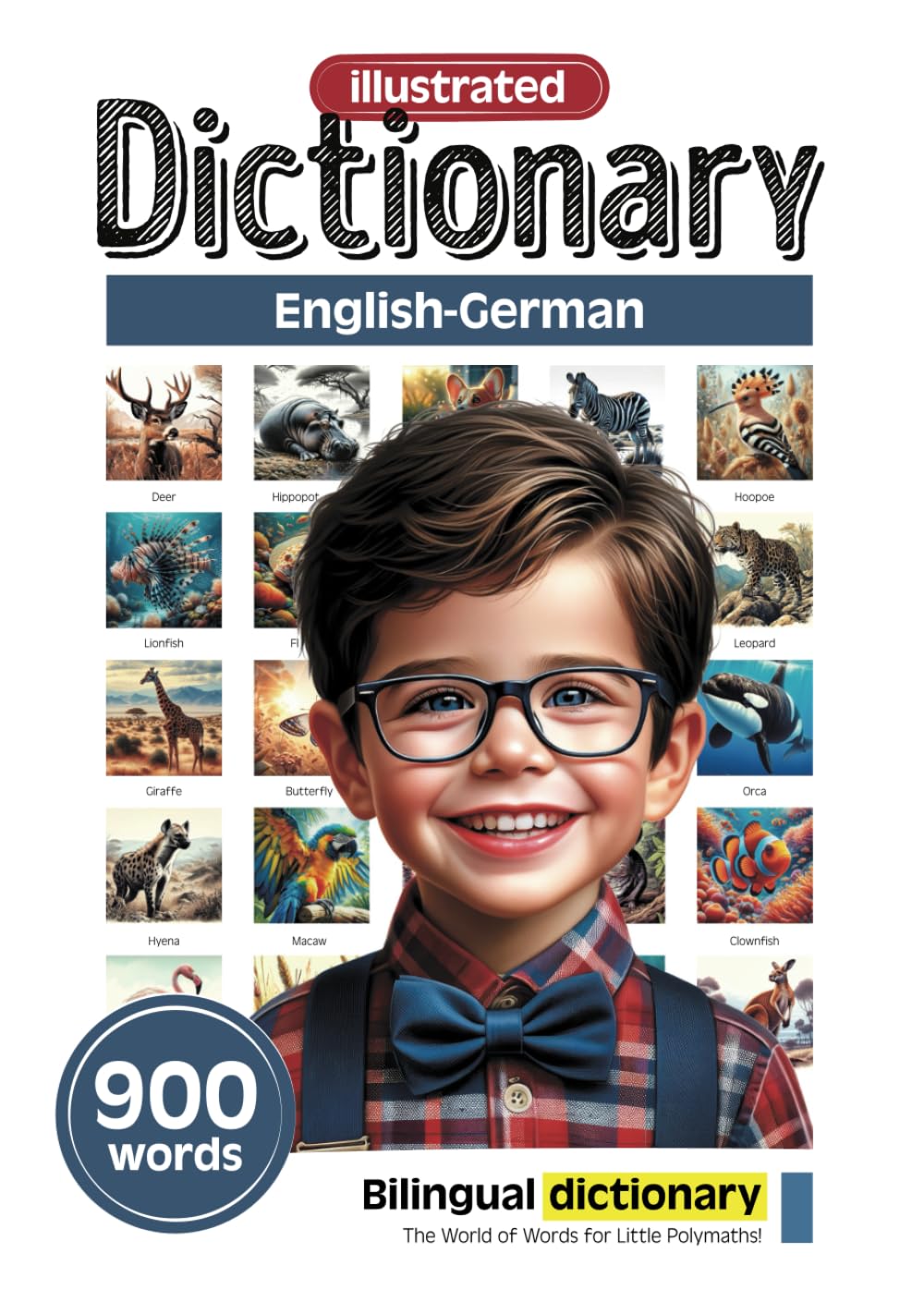 Illustrated dictionary for little polymaths - English-German - 900 words (Illustrated dictionary for little polymaths - 900 words - English Collection)