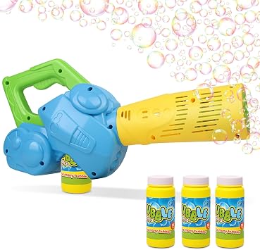 Duckura Bubble Leaf Blower, Outdoor Bubble Machine for Kids Ages 2 3+
