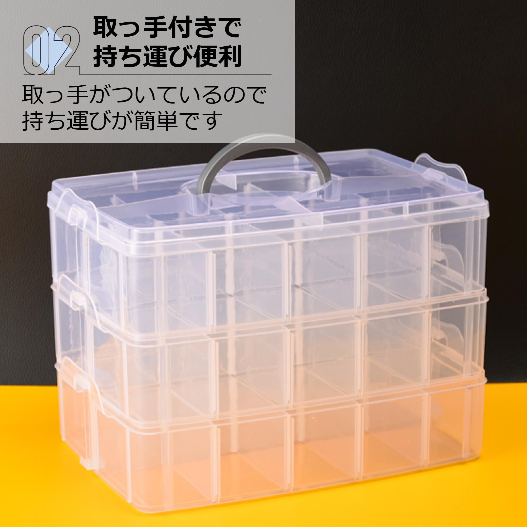 Amazon.co.jp: Asdays ベイブレード 収納 クリアケース プラスチック
