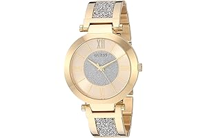 Guess Women's Swarovski Crystal Bangle Watch