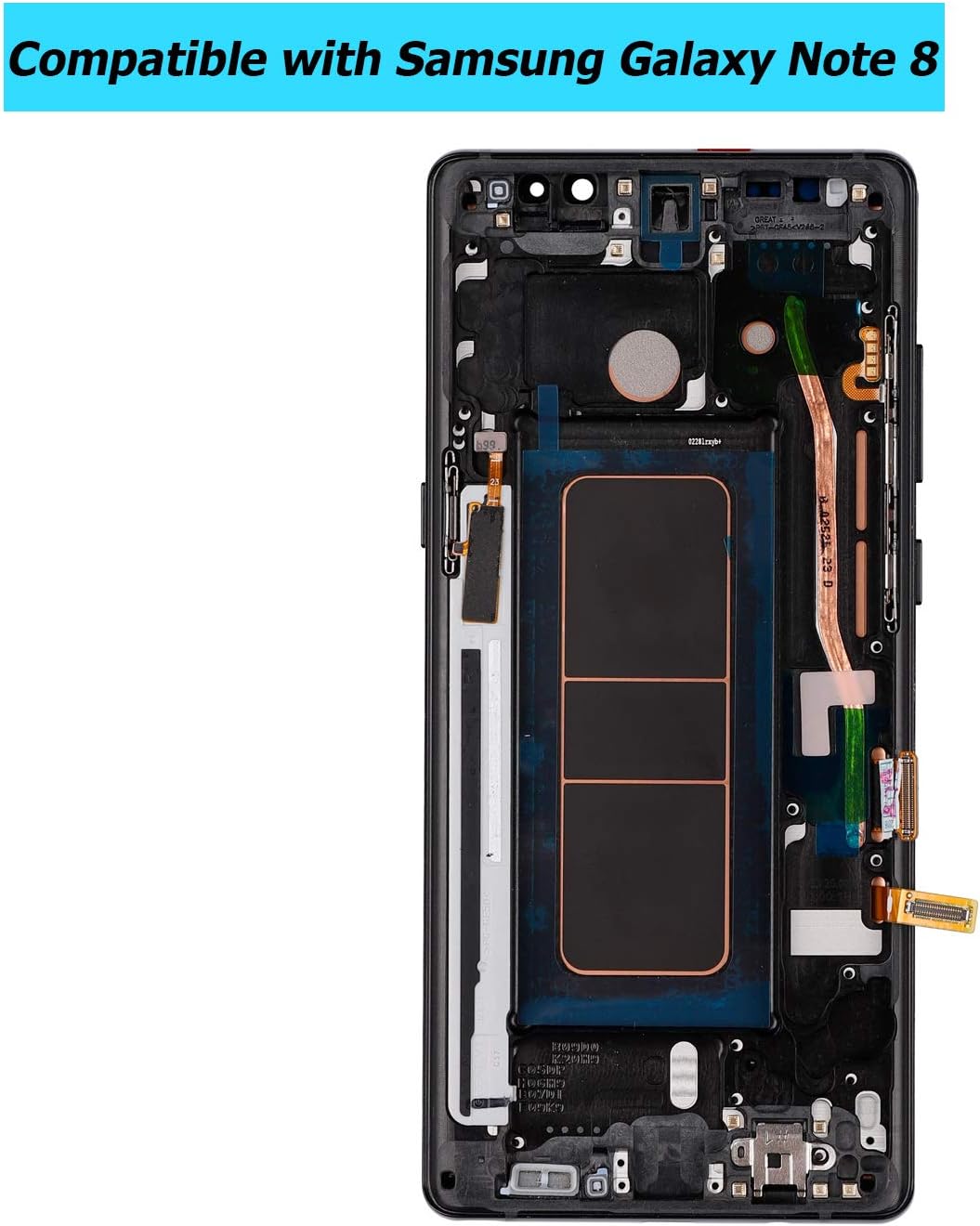 Free Shipping Offer Upplus Super AMOLED Display Compatible with Samsung Galaxy Note 8 N950A N950F LCD Touch Screen Digitizer Assembly with Frame with Toolkit (Black) Hottest Sales Upplus Super AMOLED Display Compatible with Samsung Galaxy Note 8 N950A N950F LCD Touch Screen Digitizer Assembly with Frame with Toolkit (Black)