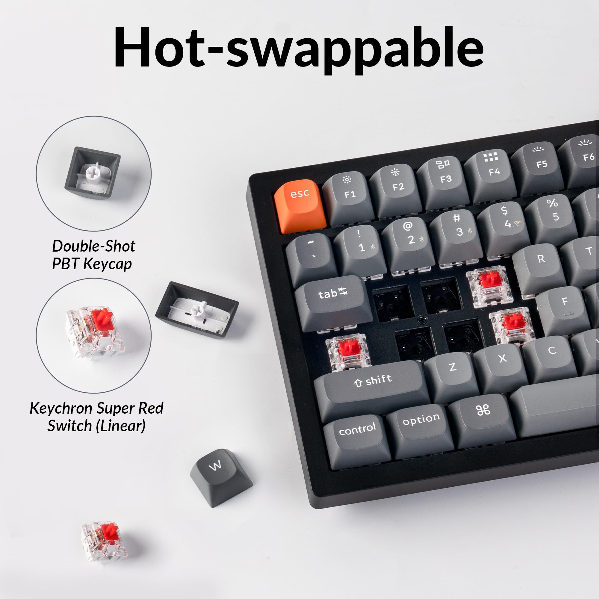 Keychron K5 Max Ultra-Slim Wireless Mechanical Keyboard