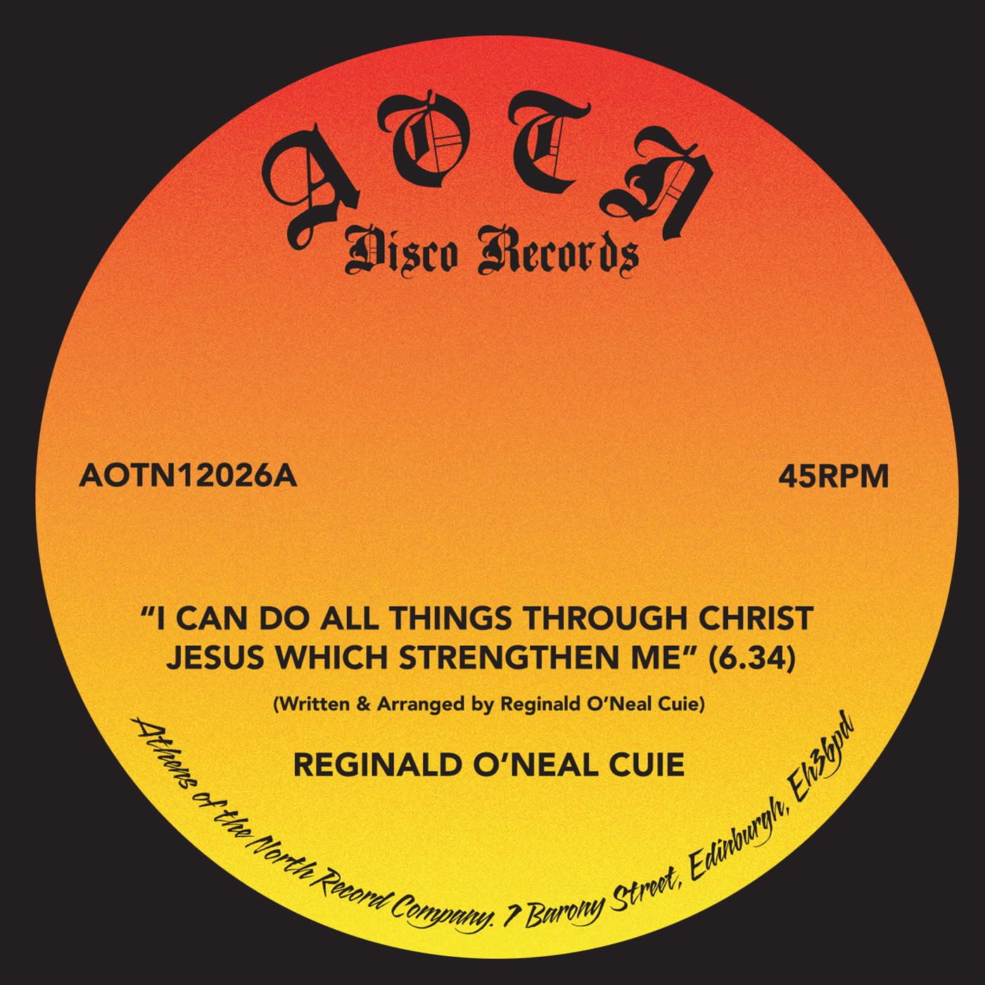 I Can Do All Things Through Christ Jesus Which Strengthen Me [VINYL]