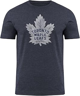 Toronto Maple Leafs NHL Primary Distressed Logo Heathered T-Shirt