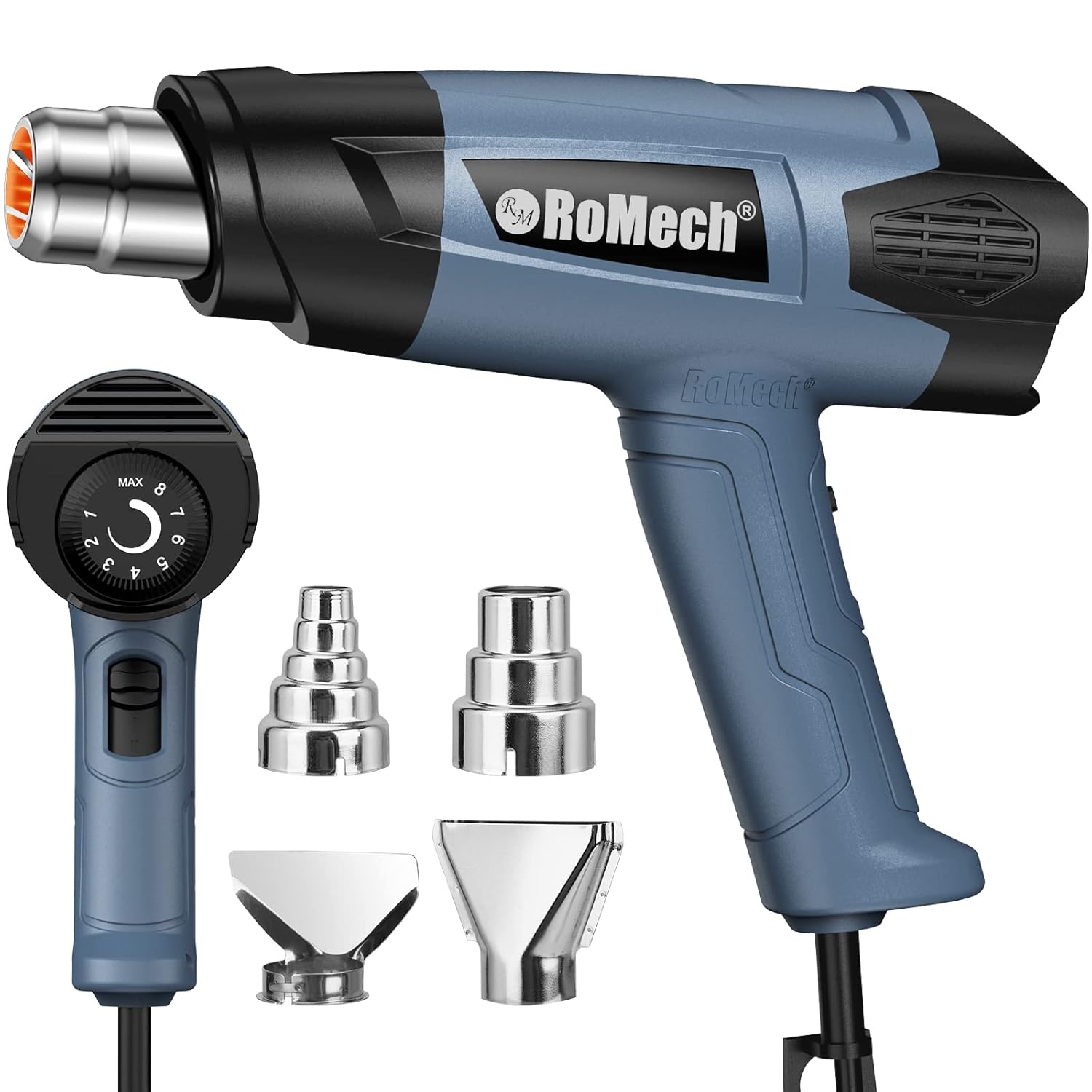 TICONN 100pcs Heat Shrink Butt Connectors Kit+Heat Gun 1500W Variable Temperature Control