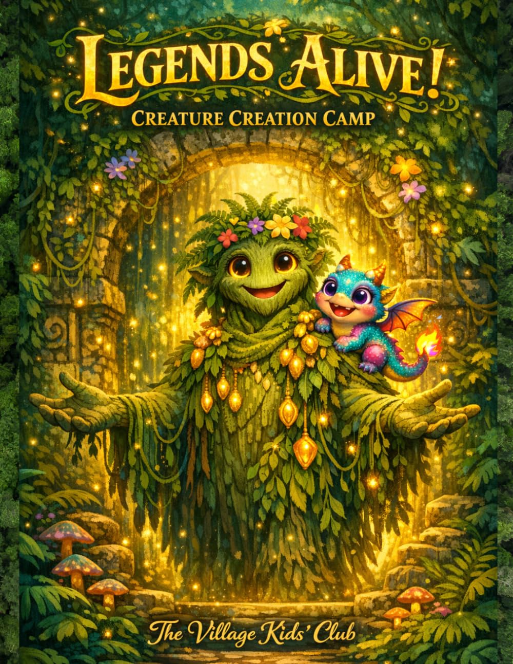 Legends Alive - Creature Creation Camp: Day Camp Workbook and Curriculum Support
