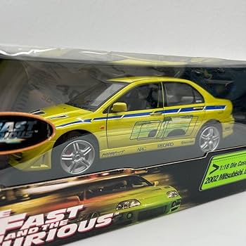 Amazon | RCERTL 1/18 2 FAST FURIOUS MITSUBISHI Lancer Evolution Ⅶ