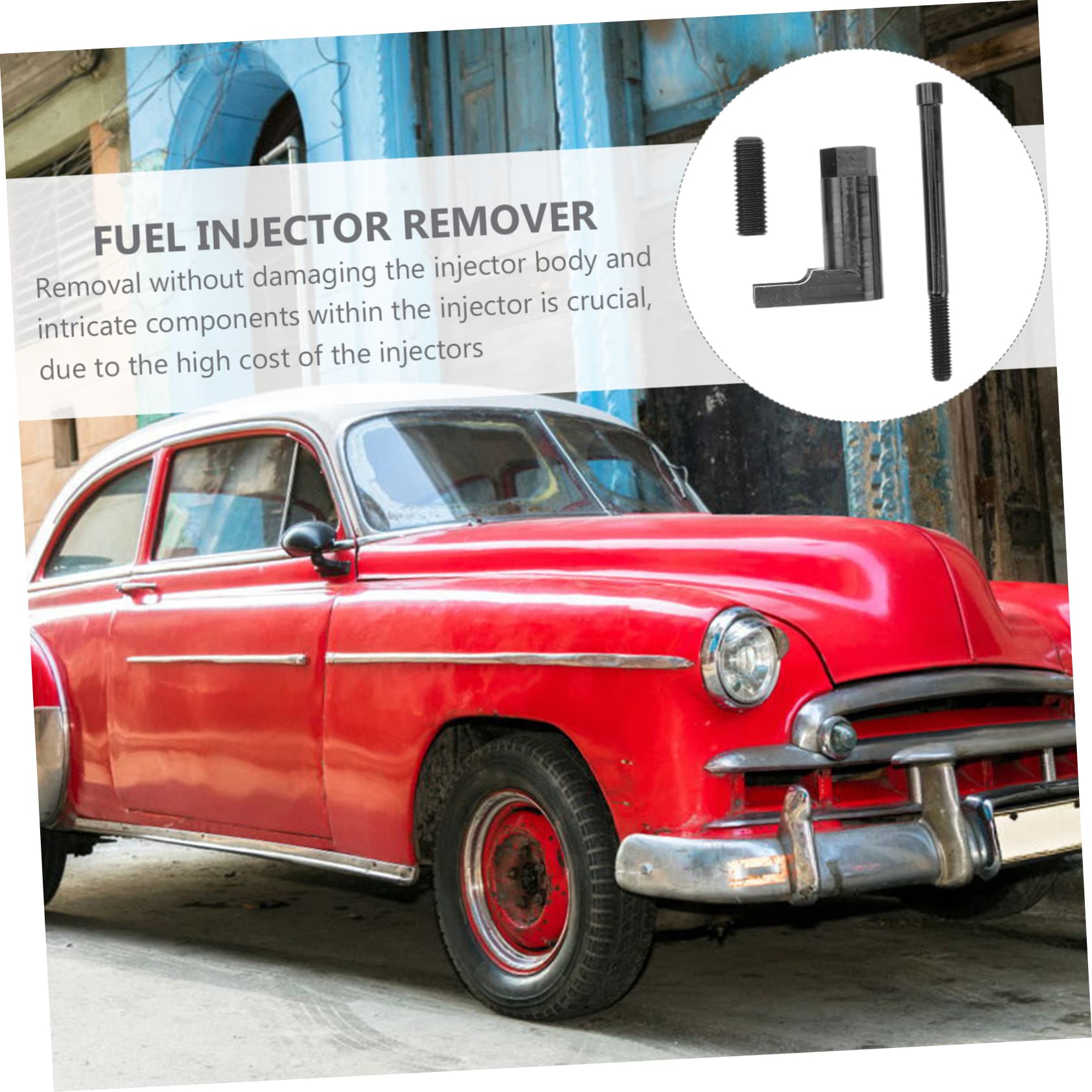 GLEAVI Kit Professionale per Rimozione Iniettore Carburante in Acciaio al Carbonio Nero, Alta Resistenza e Usura, Compatibile Motori 6.7l Diesel 2011-2018 Stili multipli